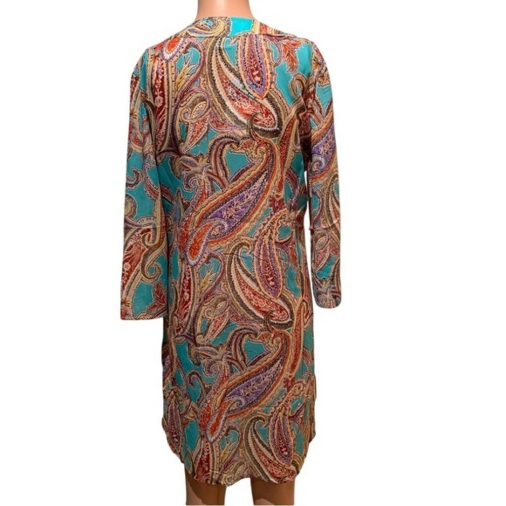 ROSA FAIA.‎ NWT. MULTICOLOR DRESS/COVERALL. SML. KAIMANA. - Picture 3 of 9